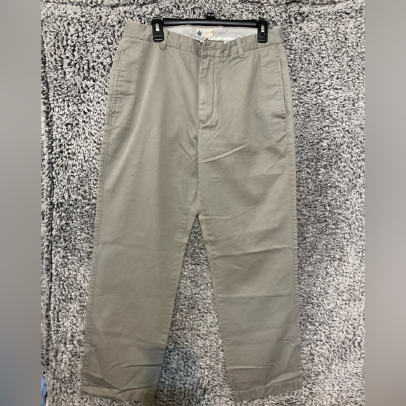 J Crew Men’s Gray Chino Pants Size 33/32  in Great Condition - Picture 7 of 8